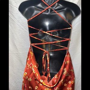 Eye catching, sexy flower dress